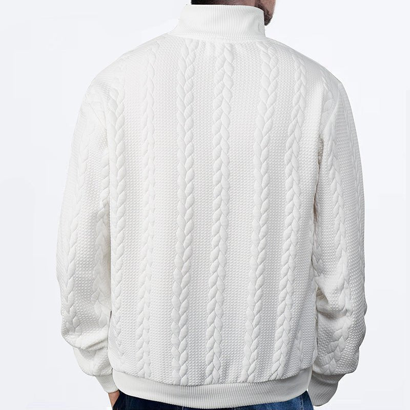 Aaron | Pull élégant à quart de zip