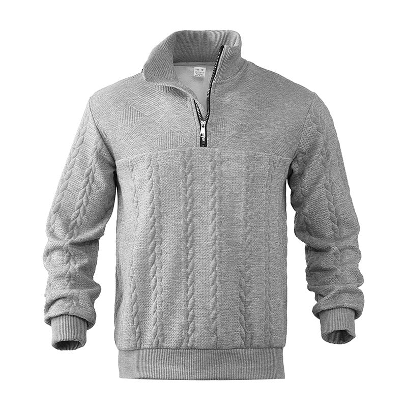 Aaron | Pull élégant à quart de zip