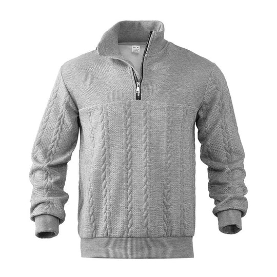 Aaron | Pull élégant à quart de zip