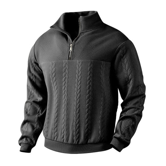Aaron | Pull élégant à quart de zip