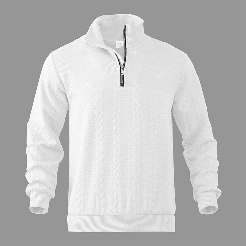 Aaron | Pull élégant à quart de zip