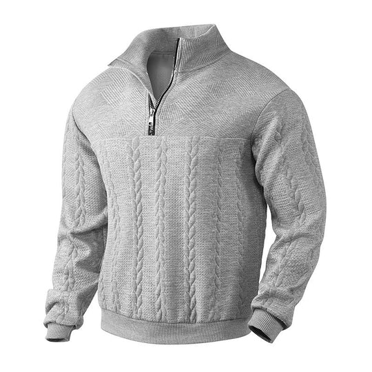 Aaron | Pull élégant à quart de zip