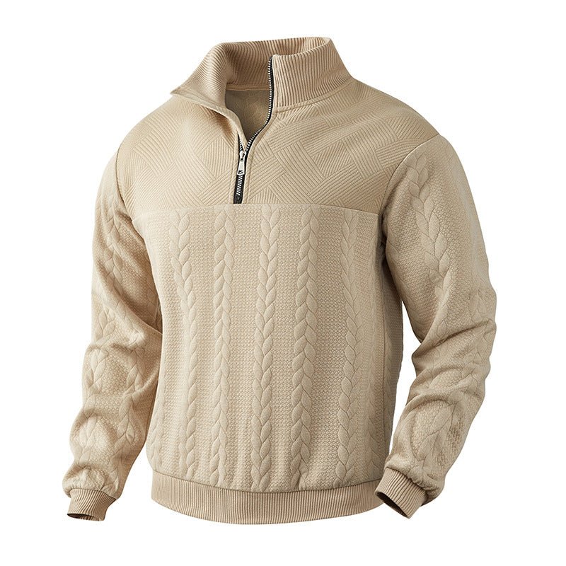Aaron | Pull élégant à quart de zip