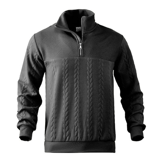 Aaron | Pull élégant à quart de zip
