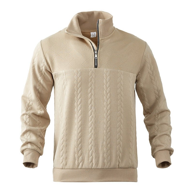 Aaron | Pull élégant à quart de zip