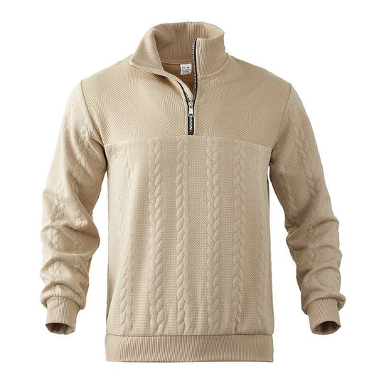 Aaron | Pull élégant à quart de zip