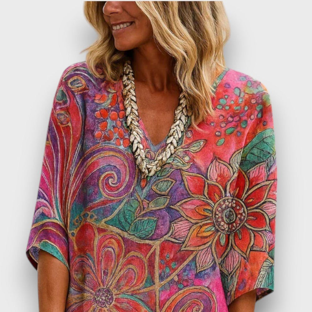 Akam – Robe d'été à imprimé floral