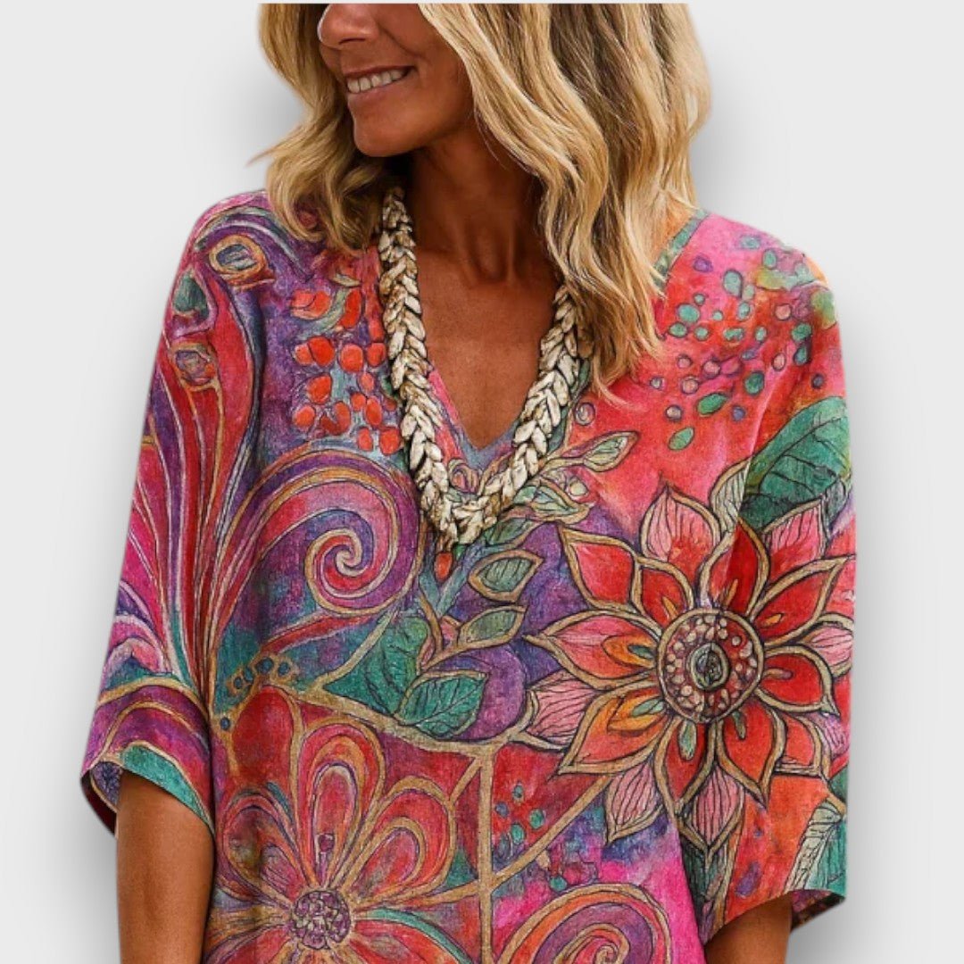 Akam – Robe d'été à imprimé floral
