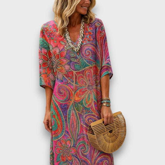 Akam – Robe d'été à imprimé floral