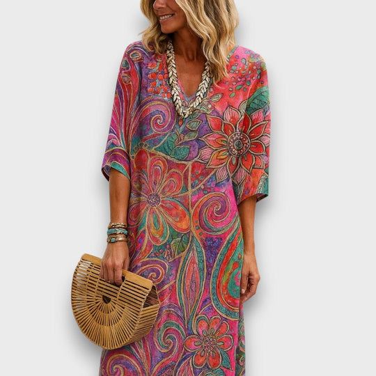 Akam – Robe d'été à imprimé floral