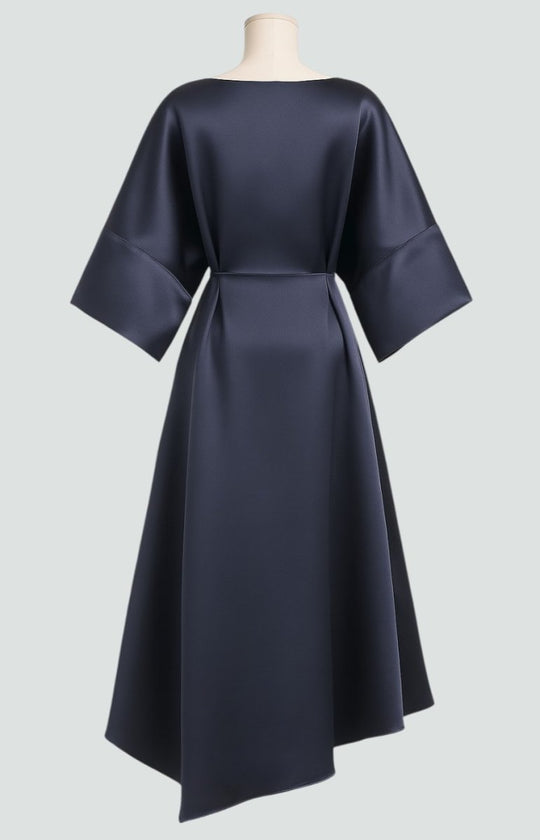 Albertine – Robe longue élégante en satin