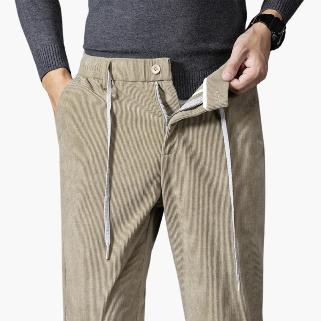 Alfons | Pantalon en velours côtelé