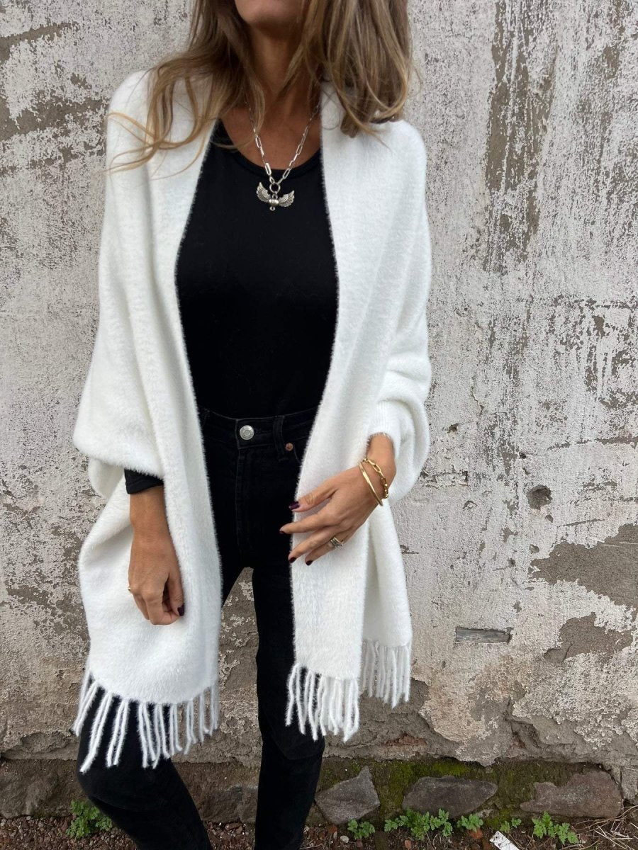 Alina | Pull cache-cœur élégant à manches longues