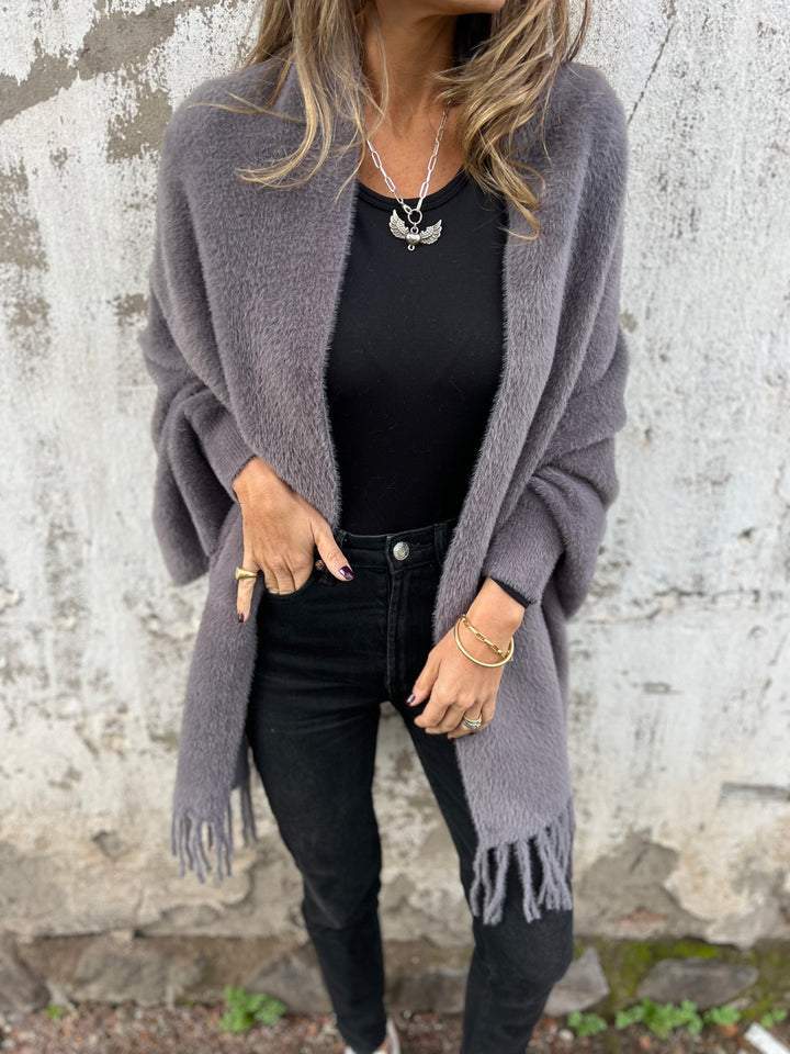 Alina | Pull cache-cœur élégant à manches longues