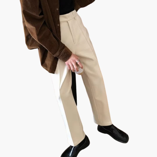 Anton | Pantalon tailleur à chevrons