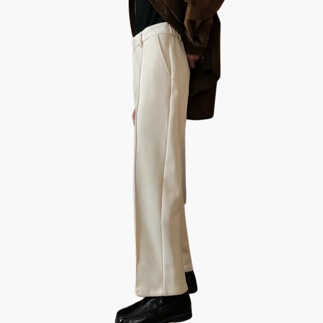 Anton | Pantalon tailleur à chevrons