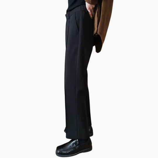 Anton | Pantalon tailleur à chevrons