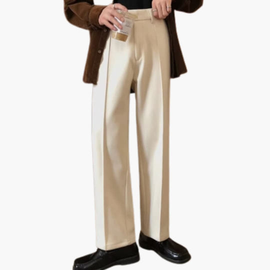 Anton | Pantalon tailleur à chevrons