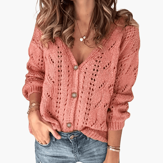 Astrid | Cardigan à boutons 