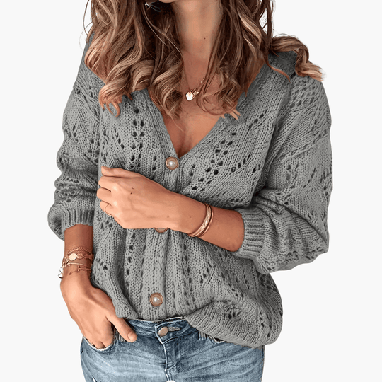 Astrid | Cardigan à boutons 