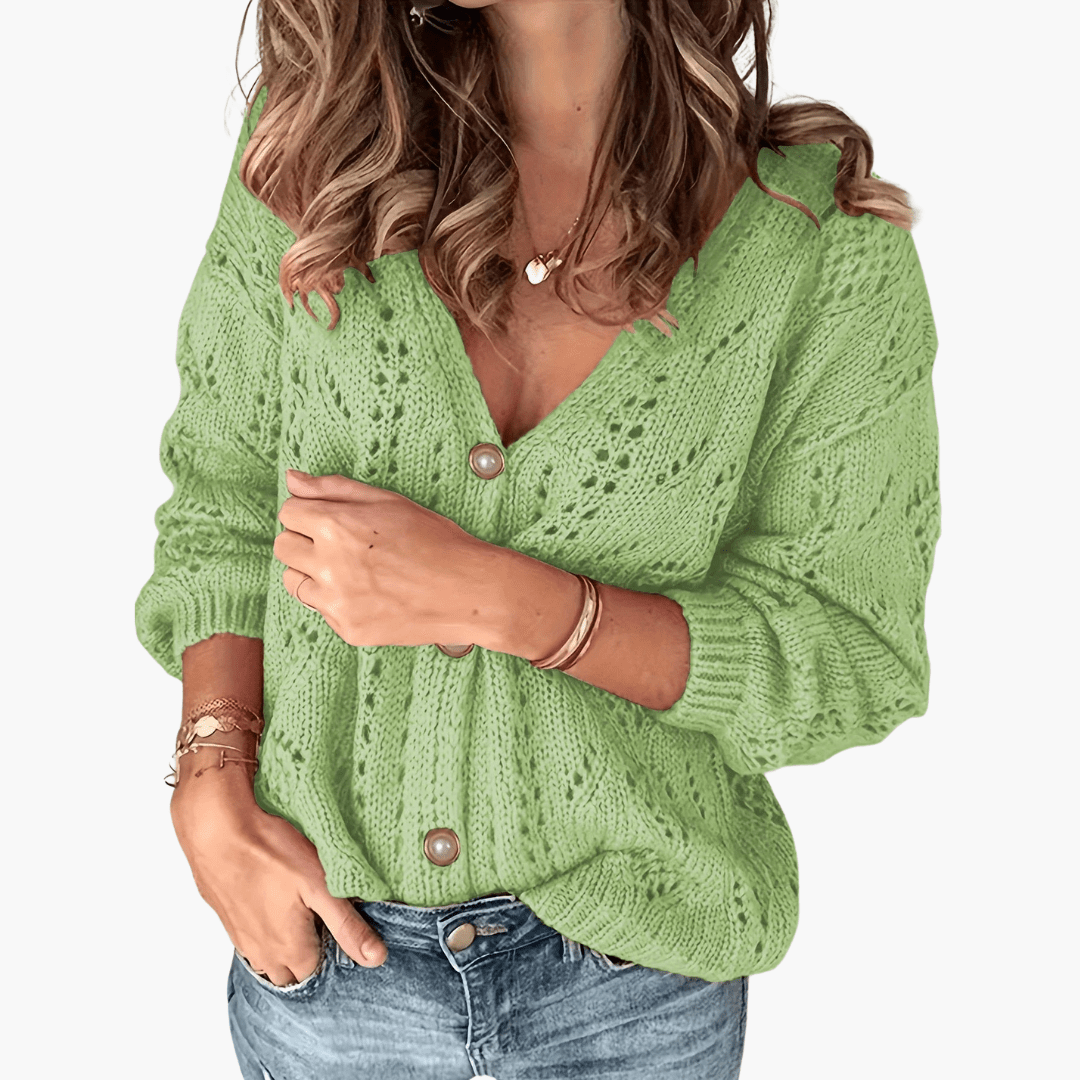Astrid | Cardigan à boutons 