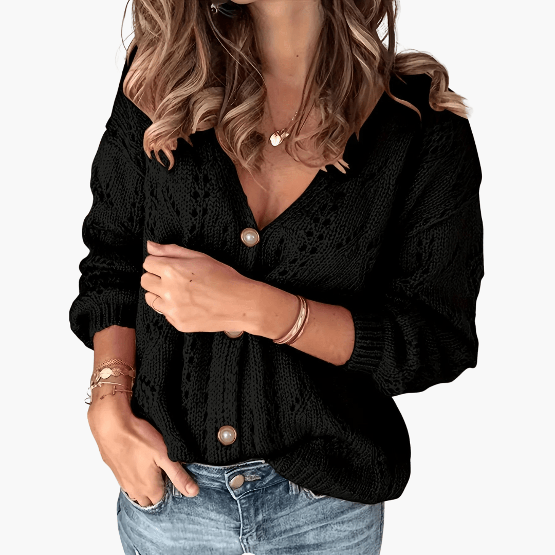 Astrid | Cardigan à boutons 