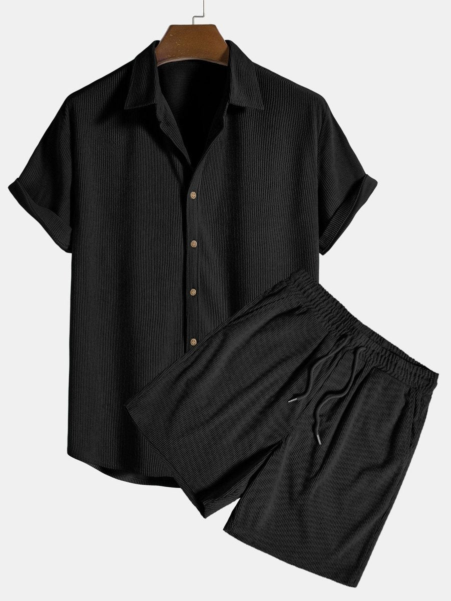 Azrael | Ensemble pantalon en velours côtelé pour homme