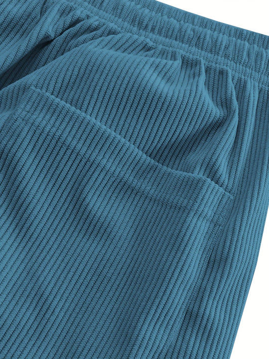 Nouvelle™ | Pantalon droit à taille coulissée avec cordon de serrage