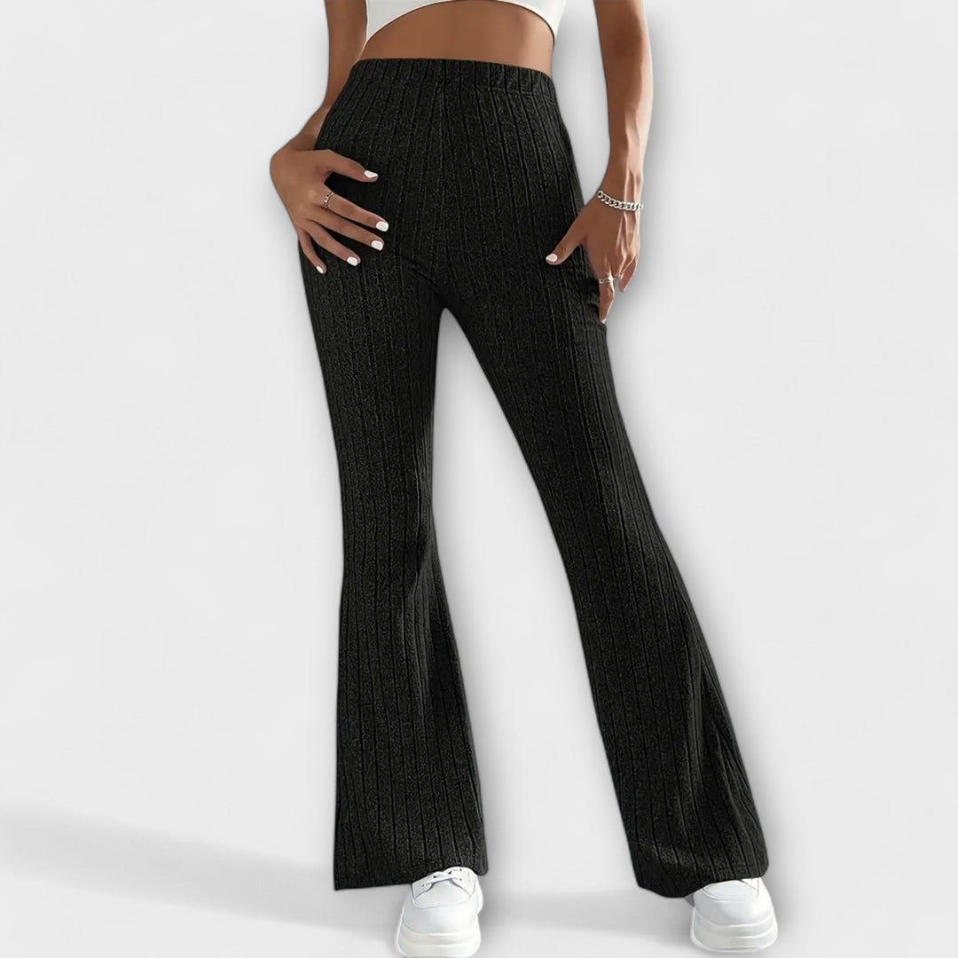 Jennifer - Pantalon évasé élégant