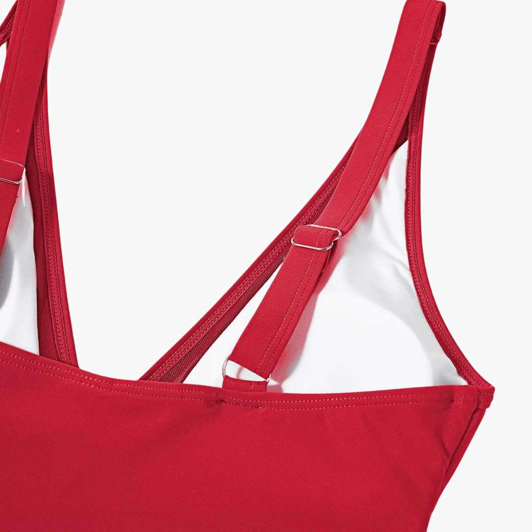 Maillot de bain en maille pour femme – une pièce sexy taille haute