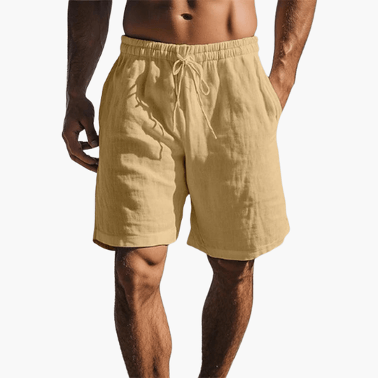 Short de bain à cordon pour homme - confortable et léger 