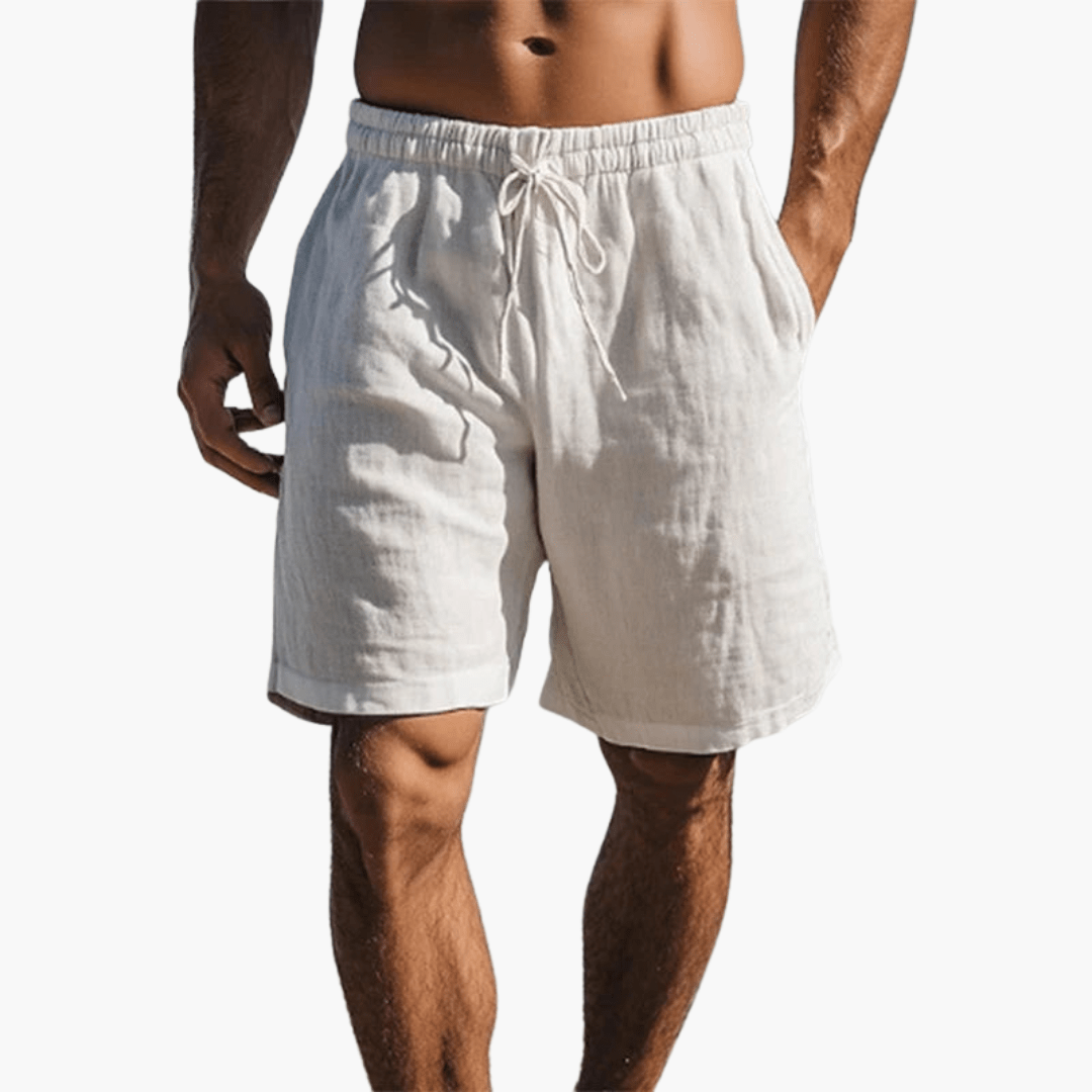 Short de bain à cordon pour homme - confortable et léger 