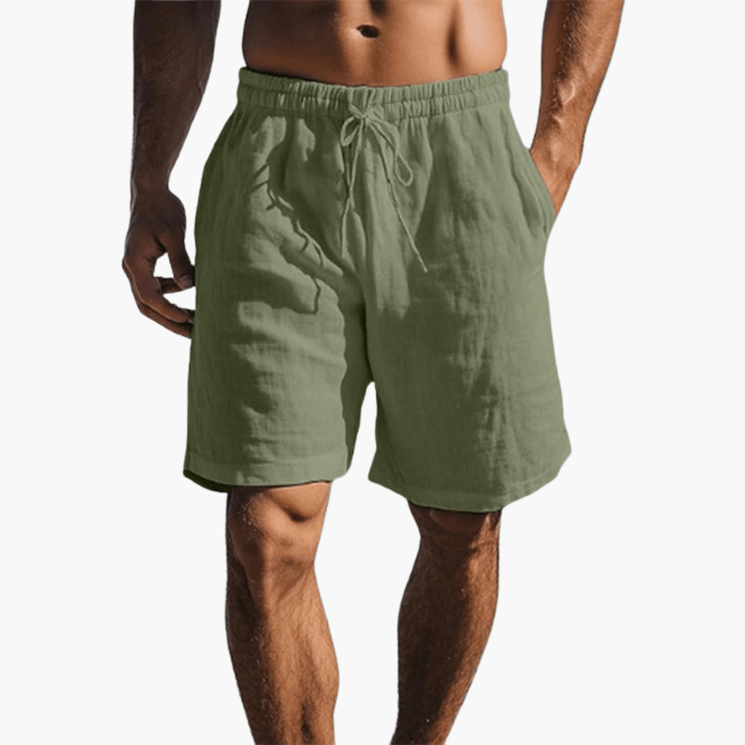 Short de bain à cordon pour homme - confortable et léger 