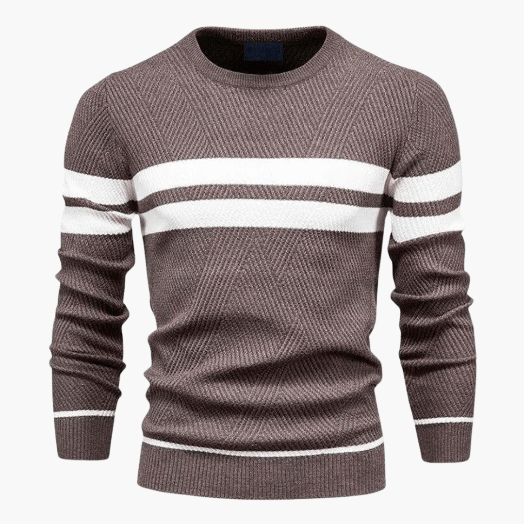Bastian | Pull rayé pour homme