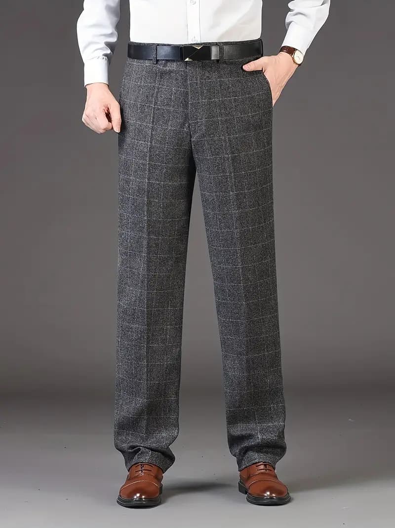 Ben | Pantalon à carreaux pour homme