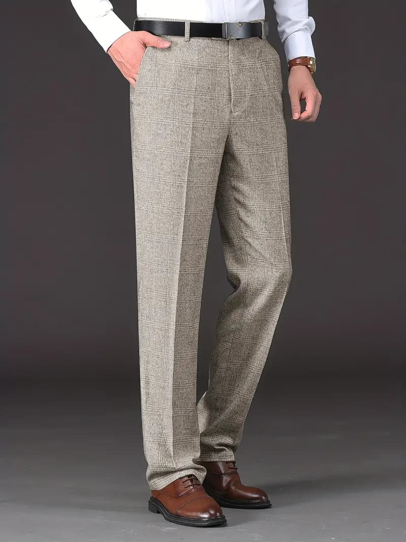 Ben | Pantalon à carreaux pour homme