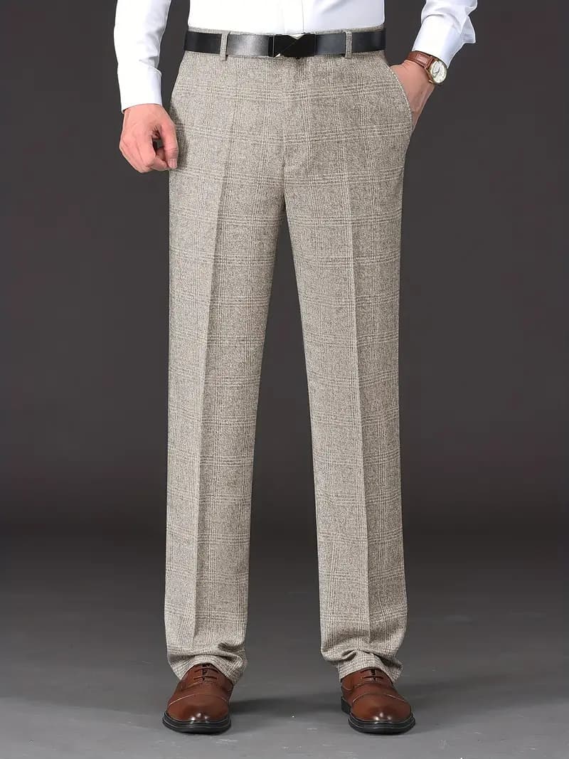 Ben | Pantalon à carreaux pour homme
