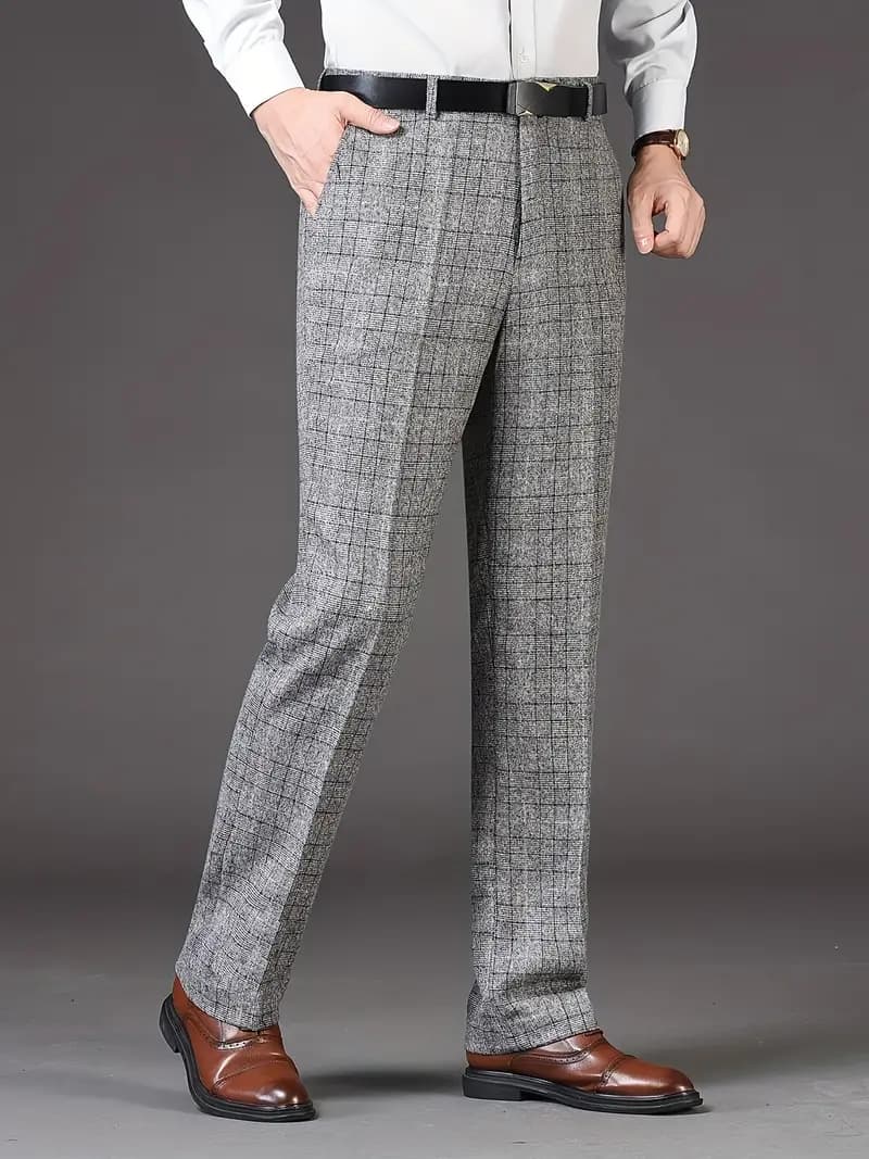 Ben | Pantalon à carreaux pour homme
