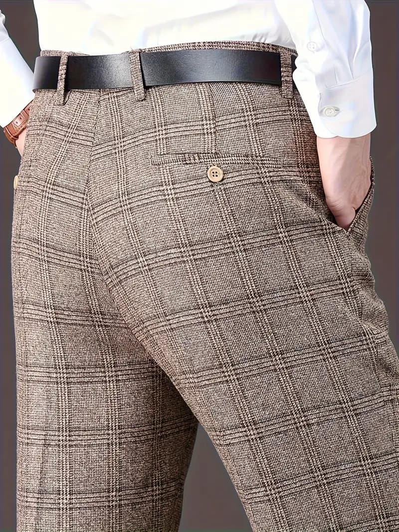 Ben | Pantalon à carreaux pour homme