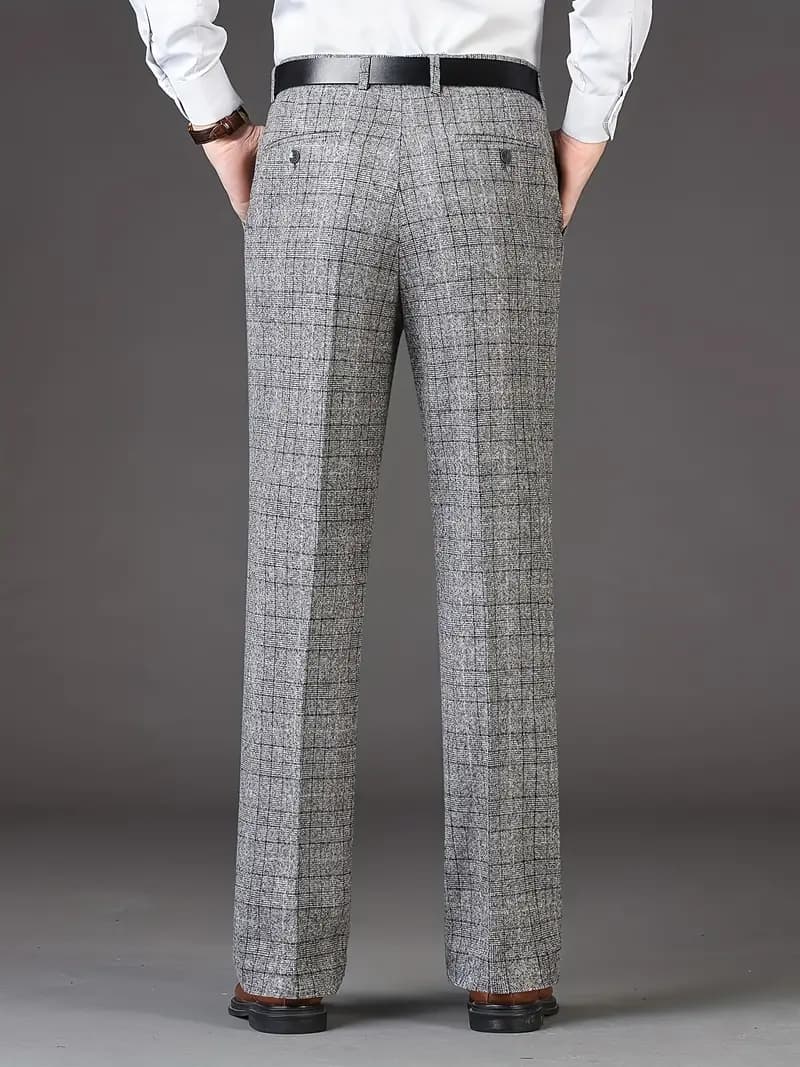 Ben | Pantalon à carreaux pour homme