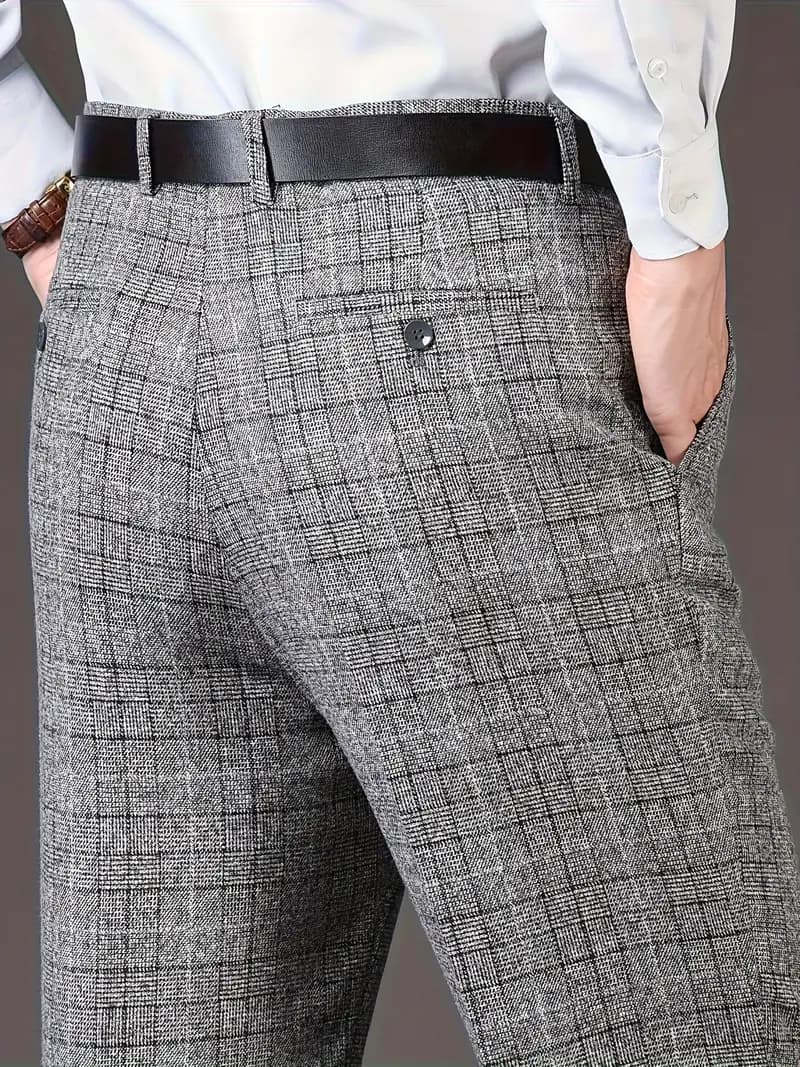 Ben | Pantalon à carreaux pour homme