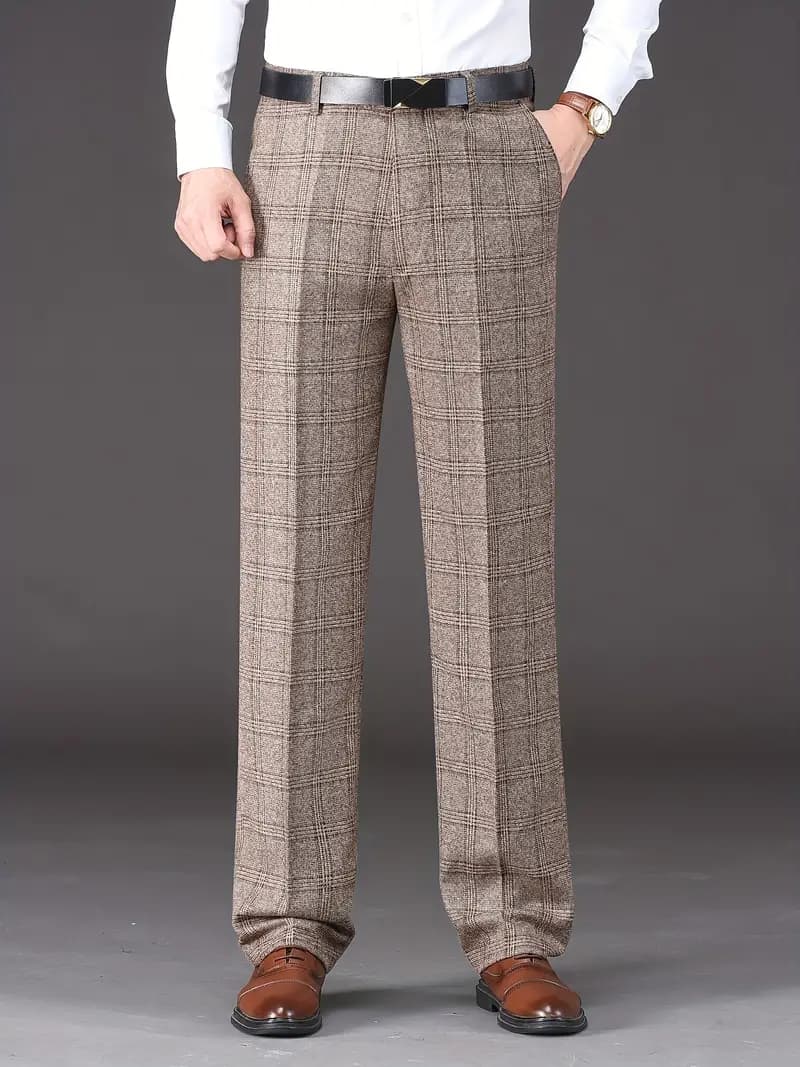 Ben | Pantalon à carreaux pour homme