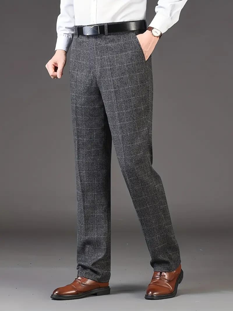 Ben | Pantalon à carreaux pour homme