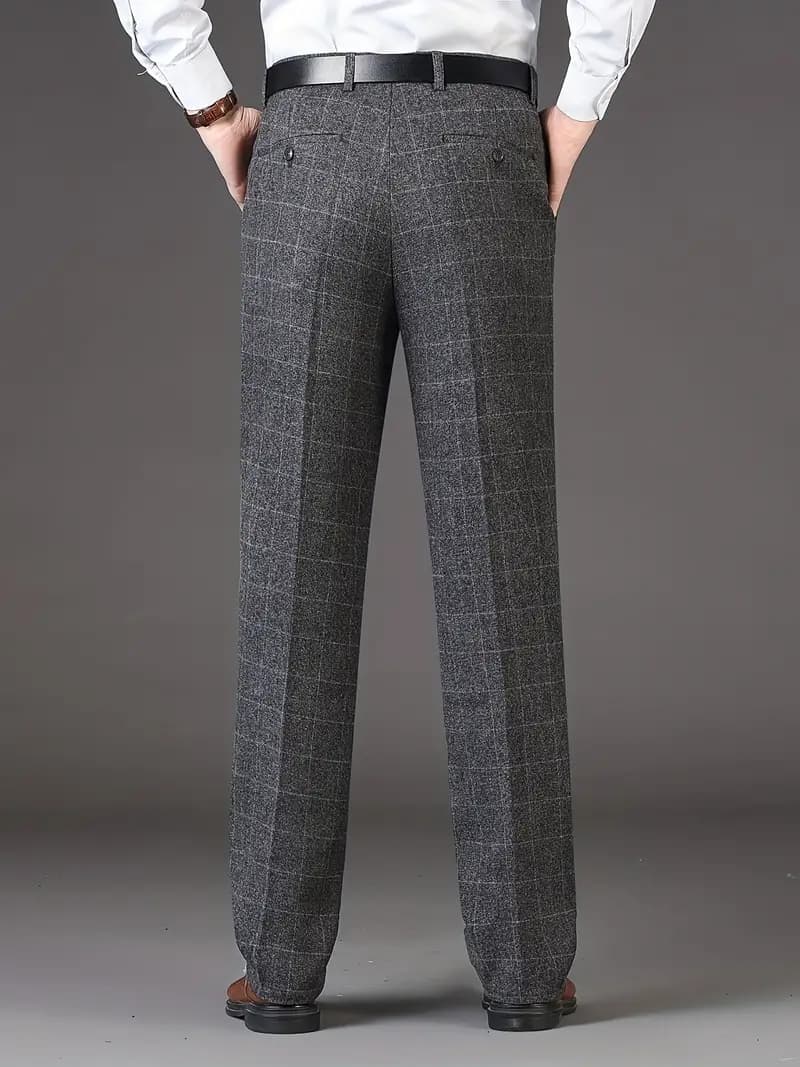 Ben | Pantalon à carreaux pour homme