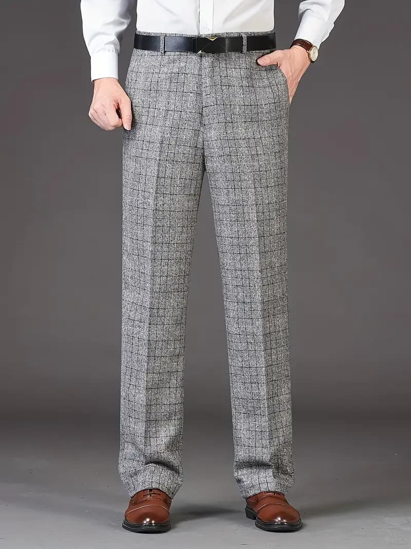 Ben | Pantalon à carreaux pour homme