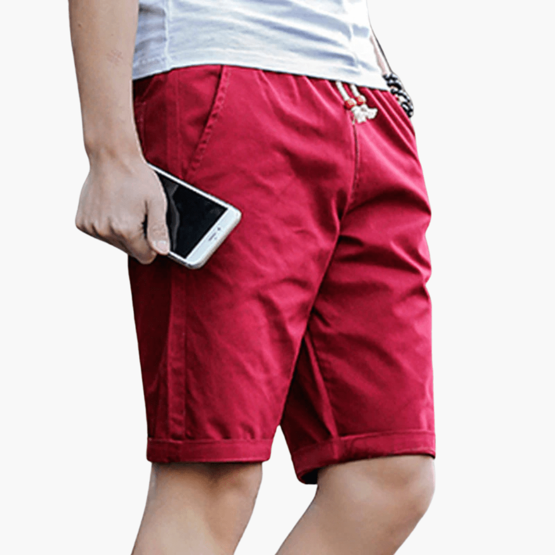 Short confortable à cordon pour homme - tenue décontractée 