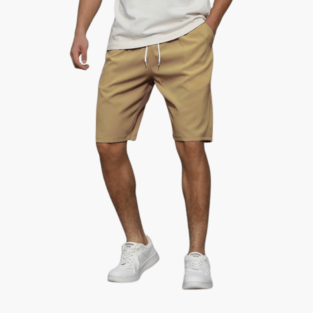Short confortable à cordon pour homme - tenue décontractée 