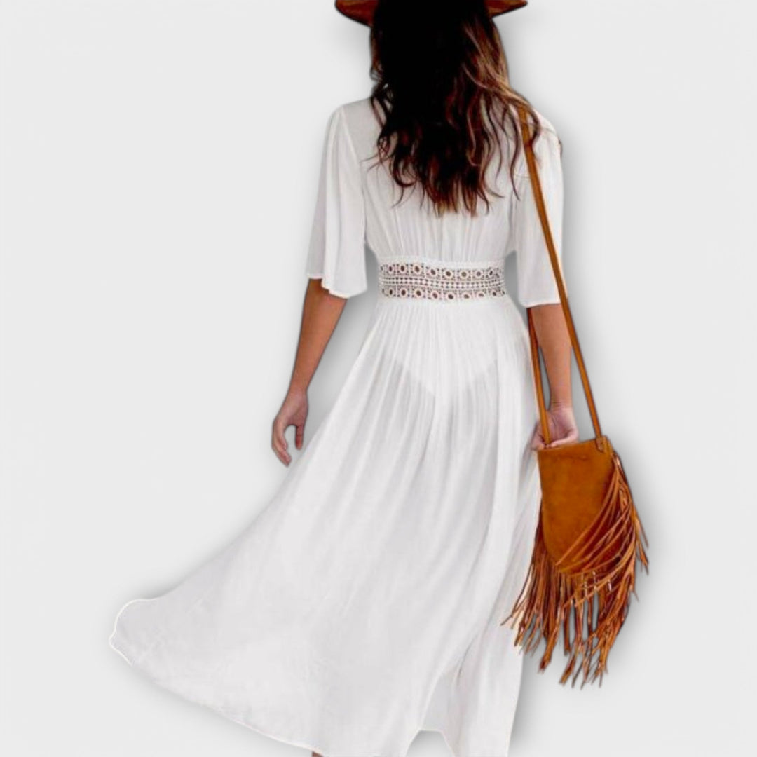 Louisa - Robe midi bohème