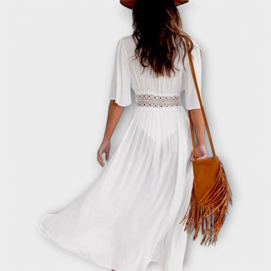 Louisa - Robe midi bohème