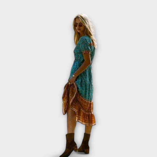 Ranya - Robe midi bohème